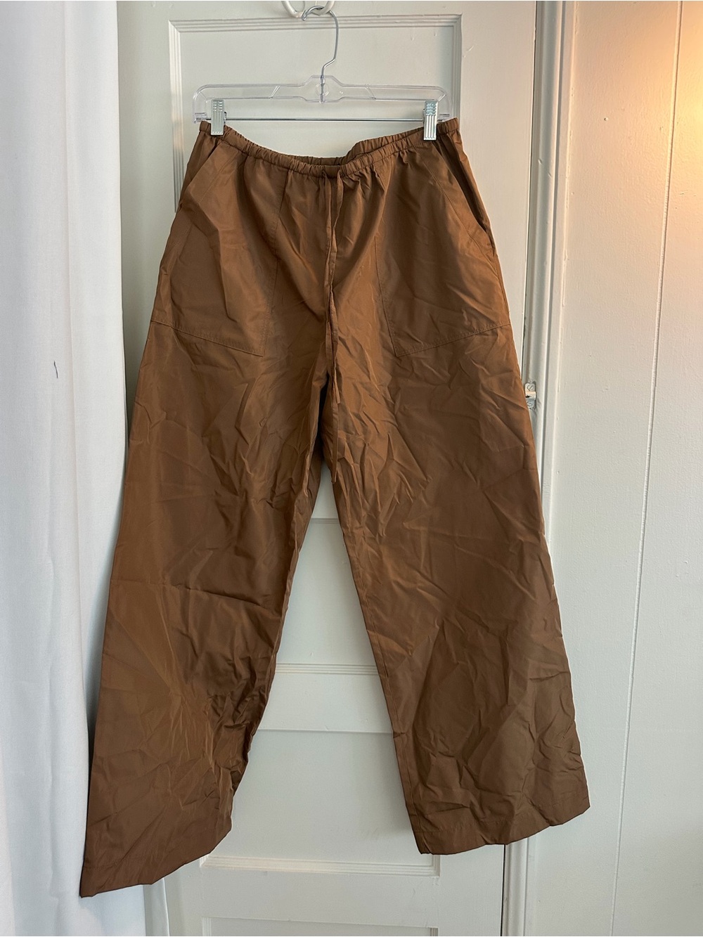 rag & bone Women's Brown Wide-Leg Joggers